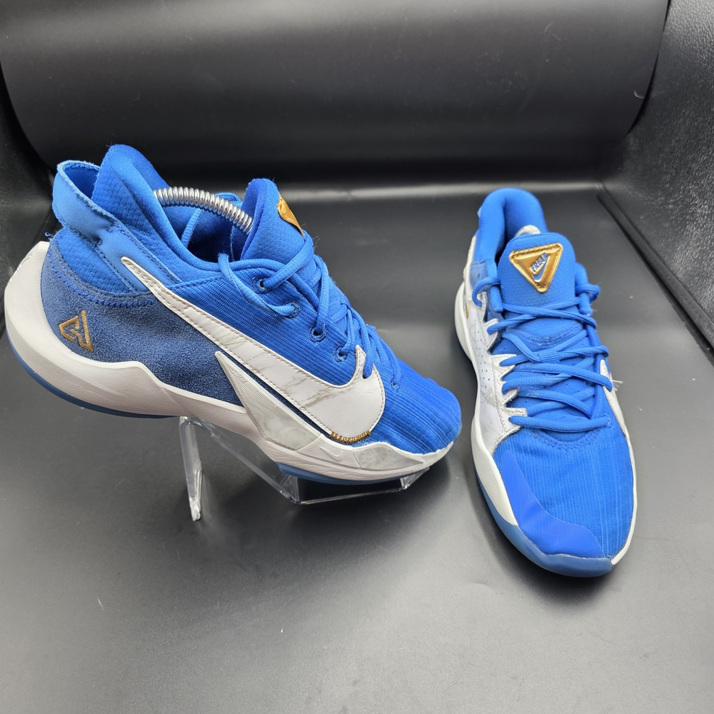 Nike Freak 2 SE (GS) Shoes Signal Blue Summit White Sneakers, Sz 4Y (CZ4177 408)